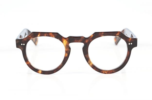 Alf - Atelier de Lunetterie Francais – 21.12.006 – Kronenpanto – große, dicke Acetatbrille - handgenietet – Vintage Retro – aus Frankreich - KITSCHENBERG Brillen