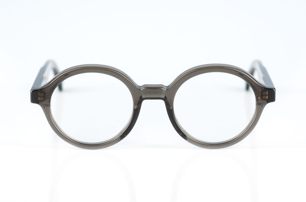 Hug – Little Carter – 05 – runde grautransparente Brille aus Acetat – made in Germany – KITSCHENBERG Brillen