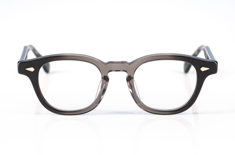 Julius Tart – AR Black Shadow – schwarz verlaufende Acetatbrille – Vintageform aus den 50er Jahren – made in Japan – KITSCHENBERG Brillen