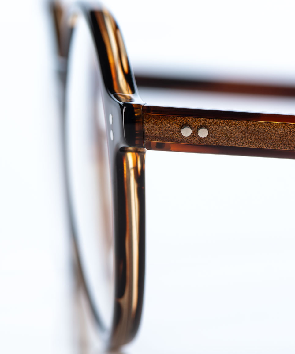 Julius Tart – Higgins – große runde Acetatbrille aus Japan – handgenietet – KITSCHENBERG Brillen