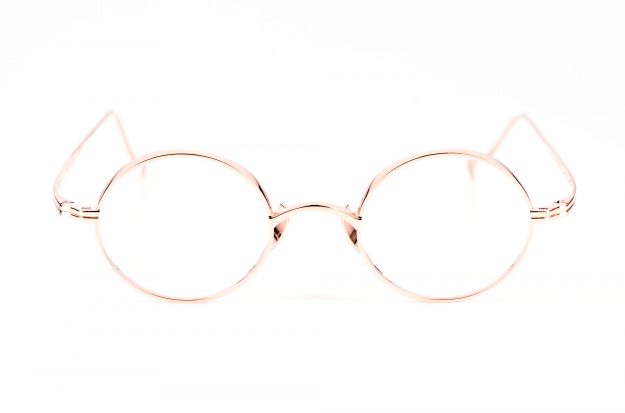 KameManNen – 99 – RG – rund – rosegold - Vintage – Retro – Titan - Made in Japan - KITSCHENBERG Brillen