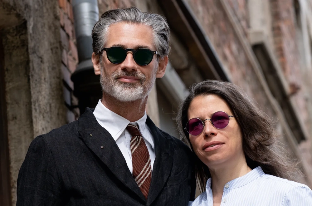 Sonnenbrillen von Lesca – Panto Vintage und Garrett Leight Pewter – Ozzy Osbourne rund aus Titan – stilvoll, reduziert, individuell – Kitschenberg